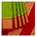 Kuberan Mysore Silk Parrot Green Saree [कुबेरन् मैसूरु कौशेय शुकवर्ण हरितवर्ण शाटिका]